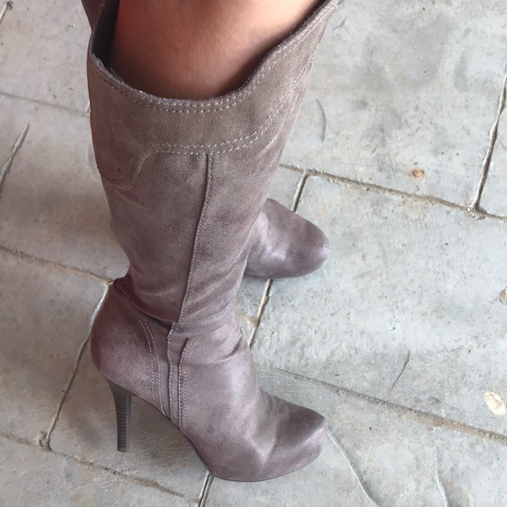 BCBG high heel boots
